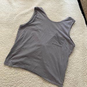 Lavender tank open back